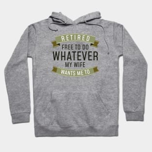 Retired Whatever Hoodie